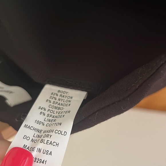 NWOT Amanda Uprichard Spandex Bodysuit with Snaps - Picture 8 of 9